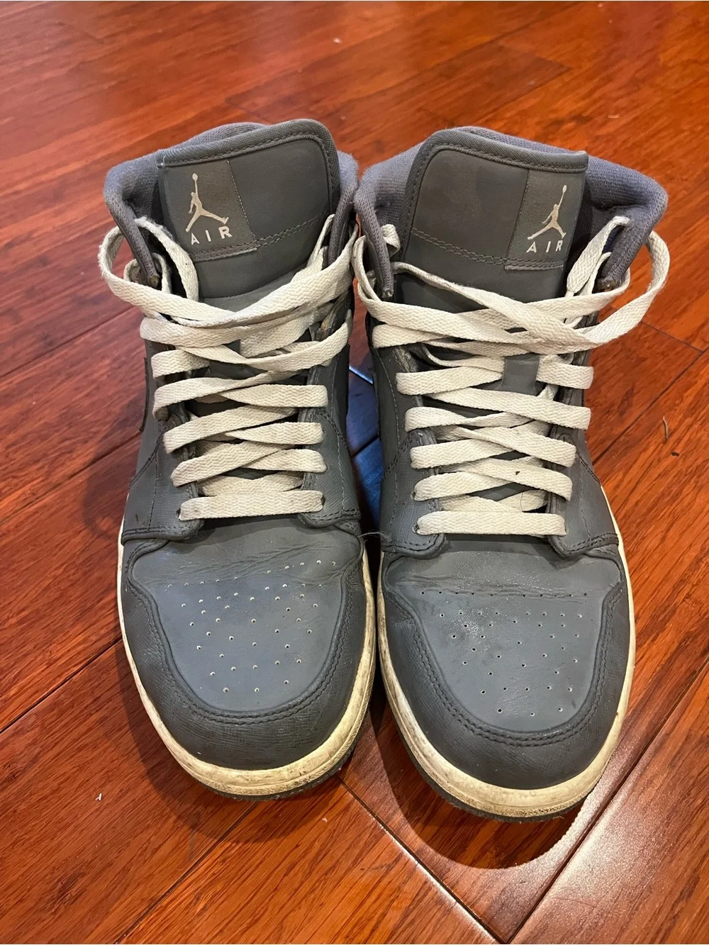 Nike Air Jordan Mid-Top Sneakers - Gray